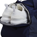Under Armour Undeniable 5.0 small navy and silver duffle bag, water-repellent