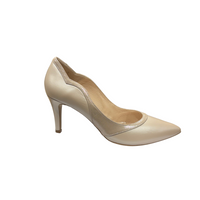Emis women's beige leather shoe