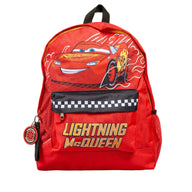 Cars Kids Backpack 06719 Red/Black/White