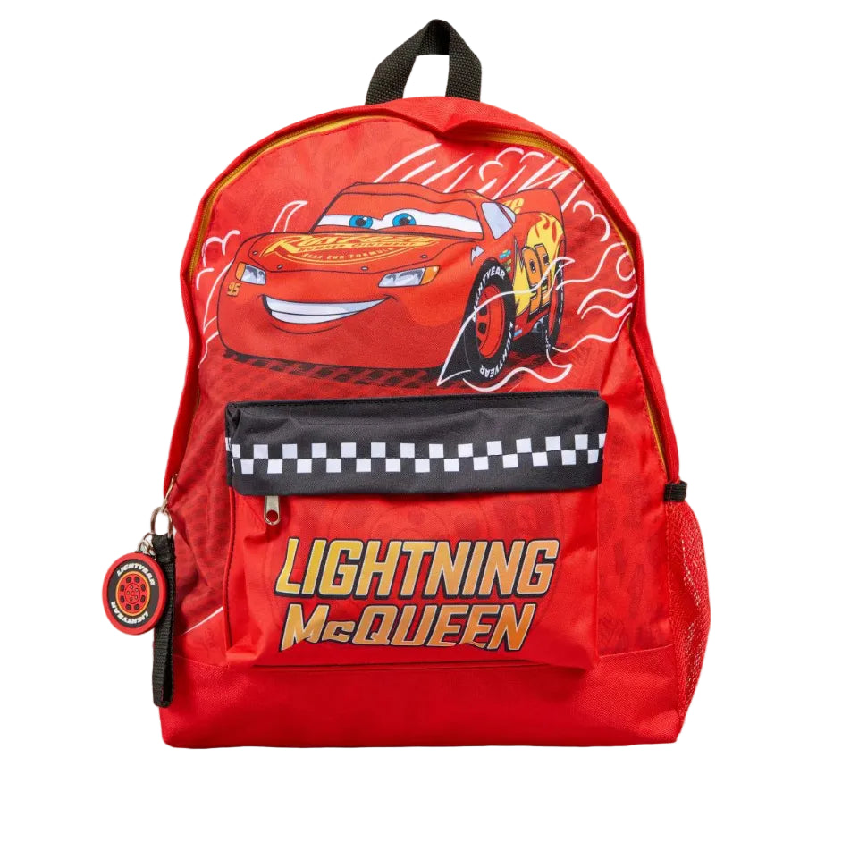 Cars Kids Backpack 06719 Red/Black/White