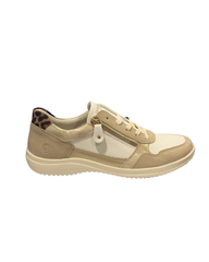 Remonte Womens Shoe D1E06-82 White Combination