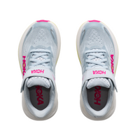 Hoka Kids Girls Clifton 10 Overcast/Neon Dragonfruit