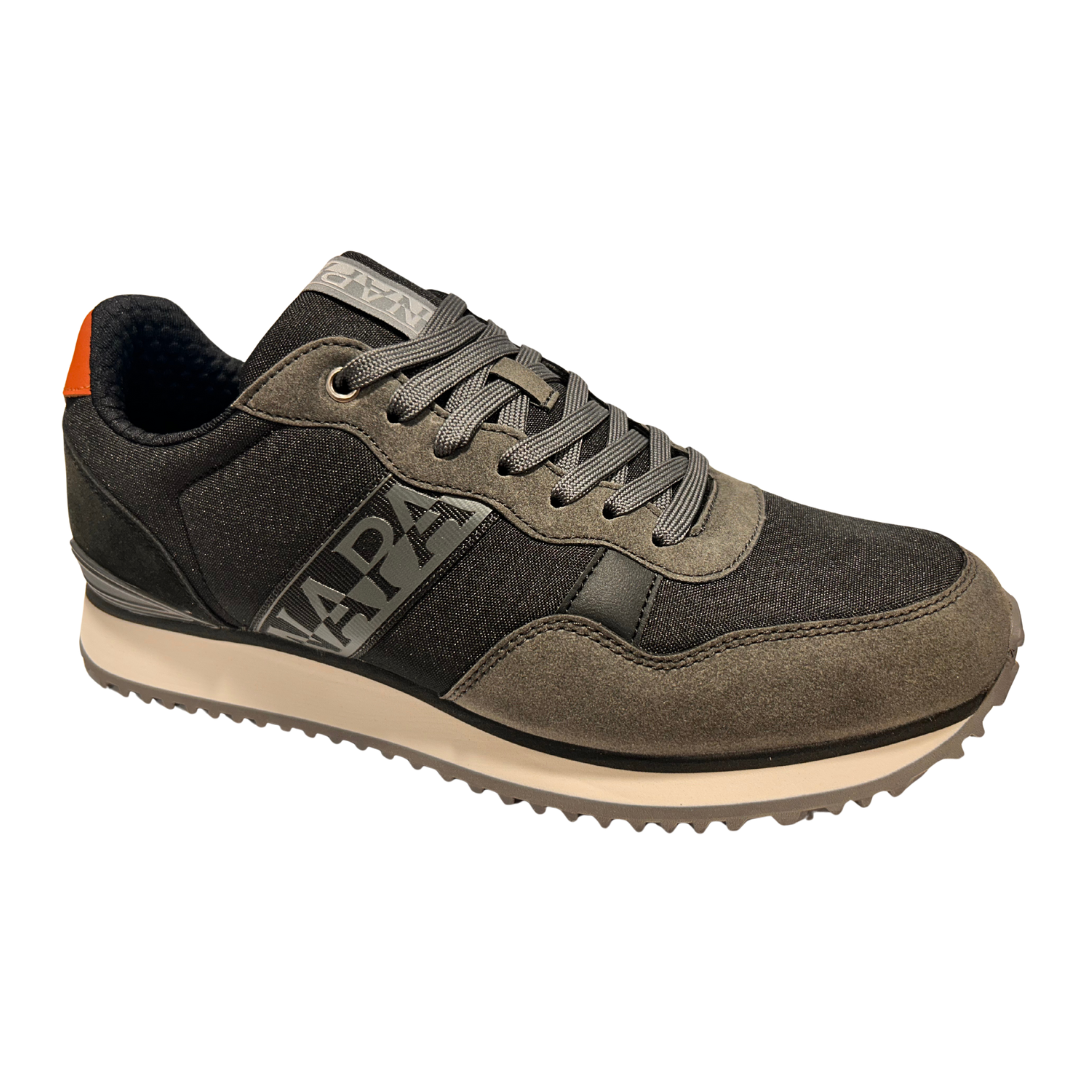 Napapijri Mens Trainer NP0A88UF Black/Grey/Orange