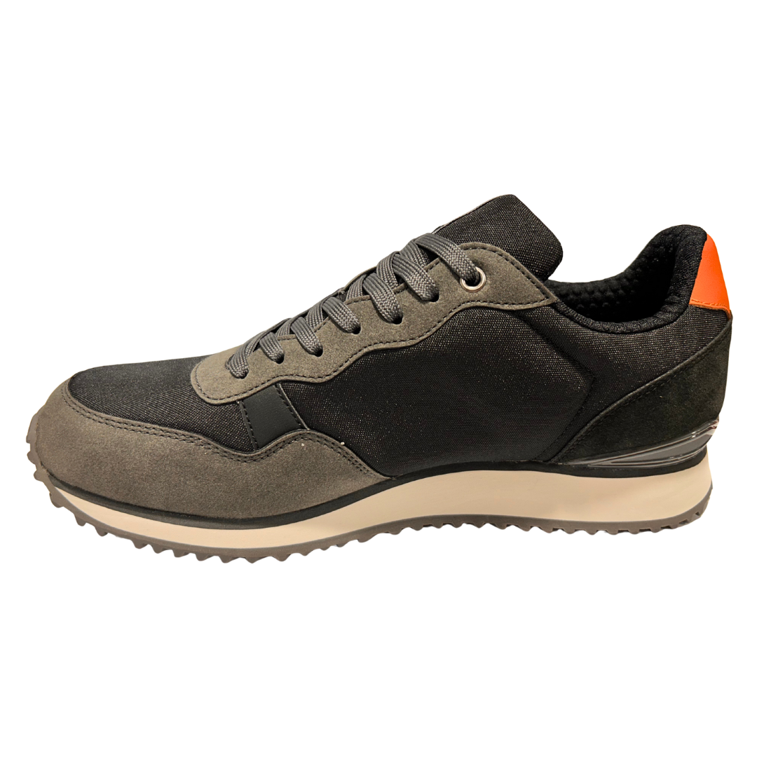 Napapijri Mens Trainer NP0A88UF Black/Grey/Orange