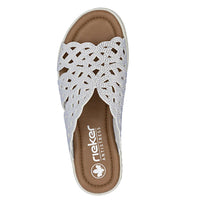 Rieker Womens Sandal V4189 Off White