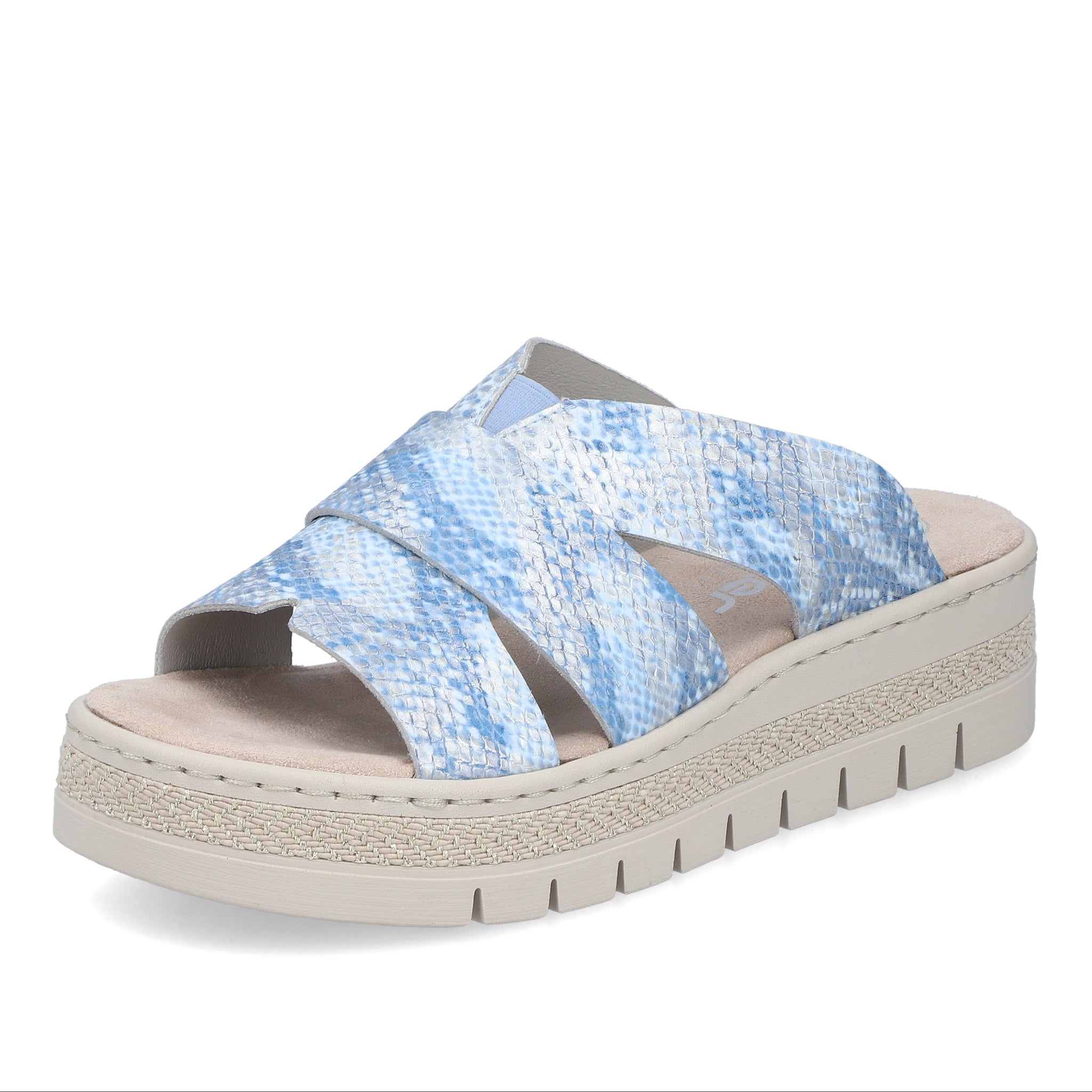 Rieker Womens Sandal V4989 Blue