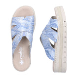 Rieker Womens Sandal V4989 Blue