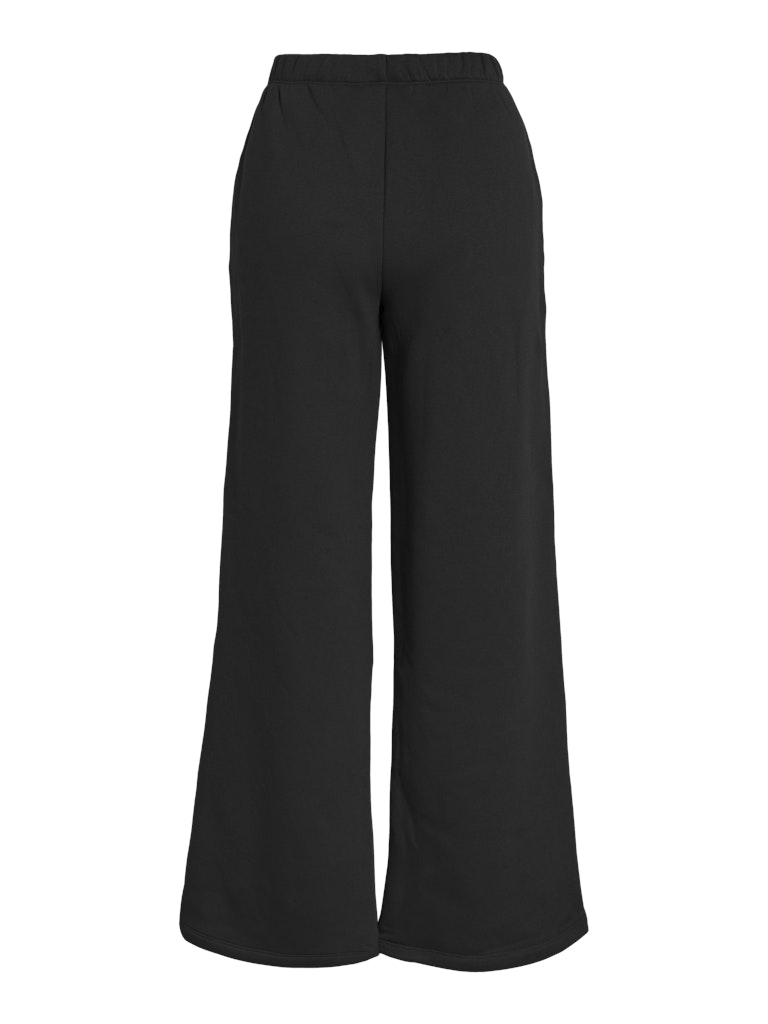 Vila women's black trousers with elasticated