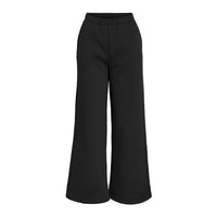 Vila women's black trousers with elasticated