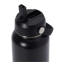 Gym+Coffee Water Bottle 1L Hydrate Black