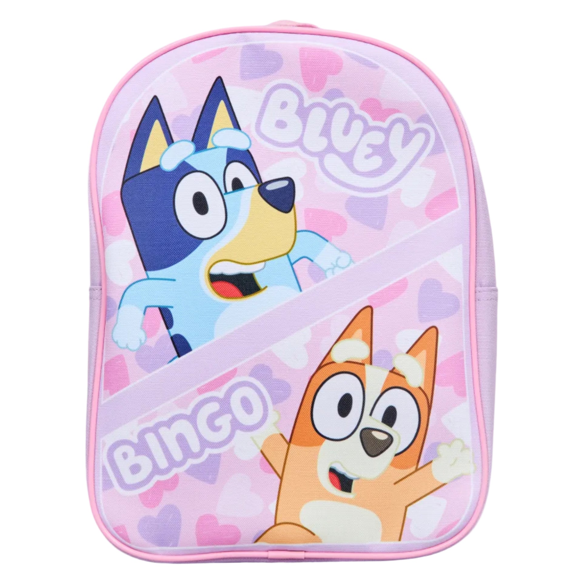 William Lamb girls' pink and lilac backpack