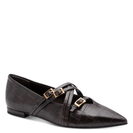 Tamaris Womens Shoe 22160-45 Mocca Croco