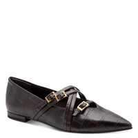 Tamaris Womens Shoe 22160-45 Mocca Croco