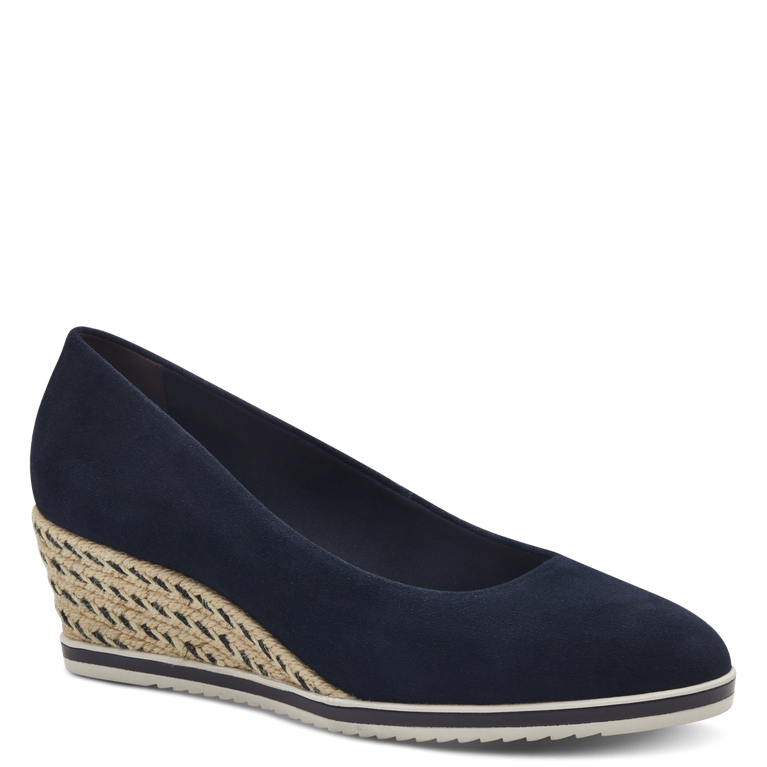 Tamaris Womens Wedge 1-22303-42 Navy