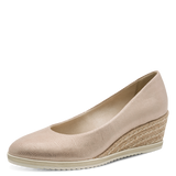 Tamaris Womens Shoe 22313 Light Gold Struct