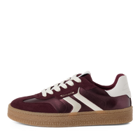 Tamaris Womens Trainer 23723 Bordeaux Met