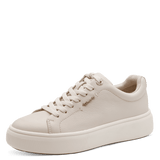 Tamaris women's leather lace-up trainer