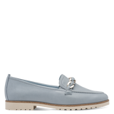 Tamaris women's blue slip-on shoe