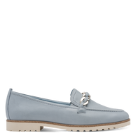 Tamaris women's blue slip-on shoe
