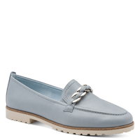 Tamaris women's blue slip-on shoe