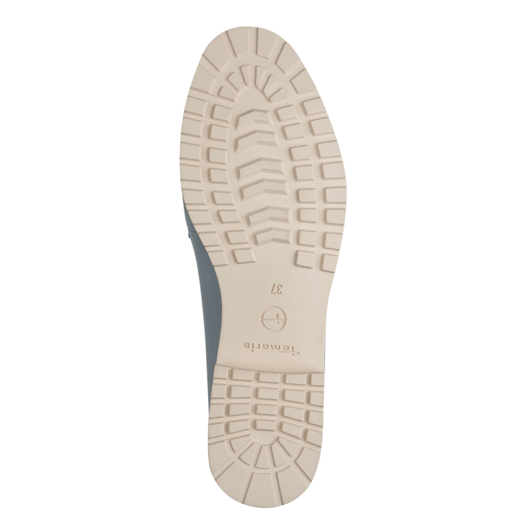 Tamaris women's blue slip-on shoe