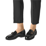 Tamaris women's black slip-on shoe