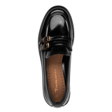 Tamaris women's black slip-on shoe