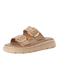 Tamaris Womens Sandal 1-27239-42 Taupe Nubuck