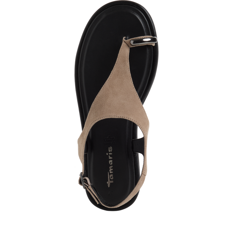 Tamaris Womens Sandal 1-28142-46 Taupe