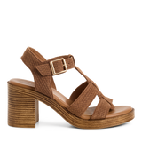 Tamaris women's brown sandal with velcro