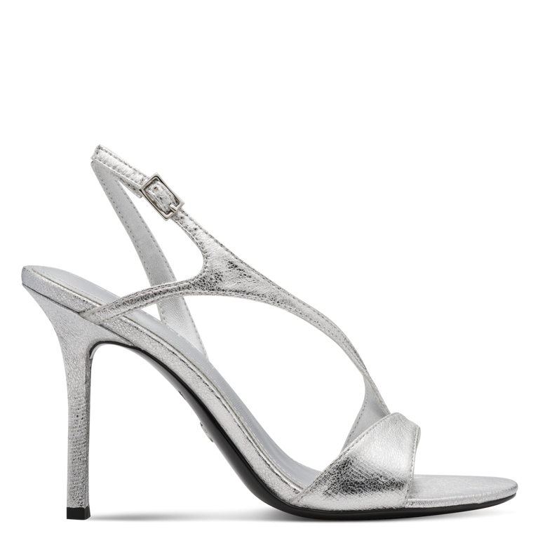 Tamaris women's silver shoe with buckle