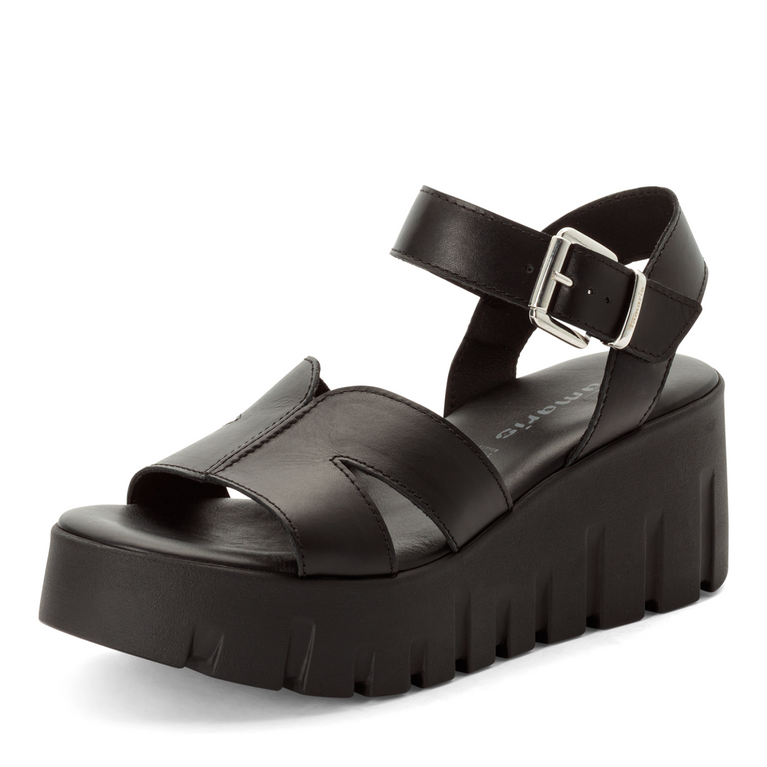 Tamaris Womens Sandal 1-28722-46 Black