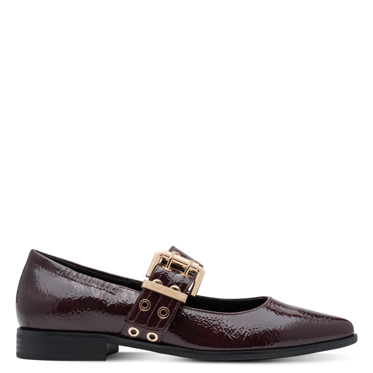 Marco Tozzi Womens Shoe 2-22128-45 Bordeaux Patent