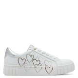 Marco Tozzi Womens Trainer 2-23711-44 White/Gold