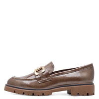 Marco Tozzi Womens Shoe 2-24700-43 Taupe Patent