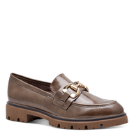 Marco Tozzi Womens Shoe 2-24700-43 Taupe Patent