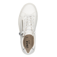 Jana Womens Trainer 8-23660-42 White/Silver