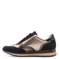 Jana Womens Trainer 8-23774-43 Black/Pewter