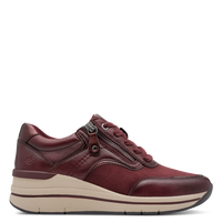 Jana Womens Trainer 23790 Bordeaux