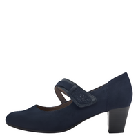 Jana women's navy shoe with velcro