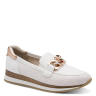Jana Womens Shoe 8-24766-42 White/Rose Gold