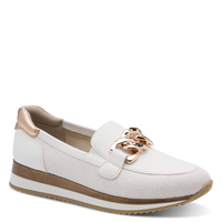 Jana Womens Shoe 8-24766-42 White/Rose Gold