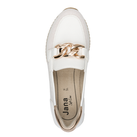 Jana Womens Shoe 8-24766-42 White/Rose Gold