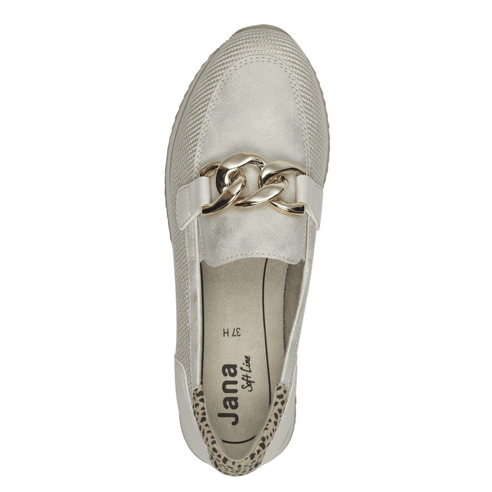 Jana Womens Shoe 8-24766-42 Beige/Gold