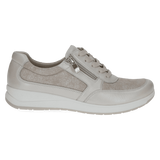 Caprice Womens Trainer 9-23723-44 Pearl Comb