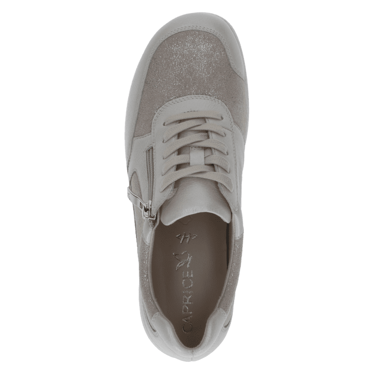 Caprice Womens Trainer 9-23723-44 Pearl Comb