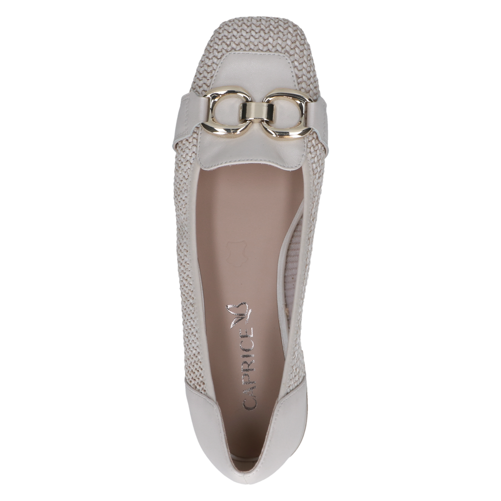 Caprice Womens Shoe 9-24201-46 Off White Combination