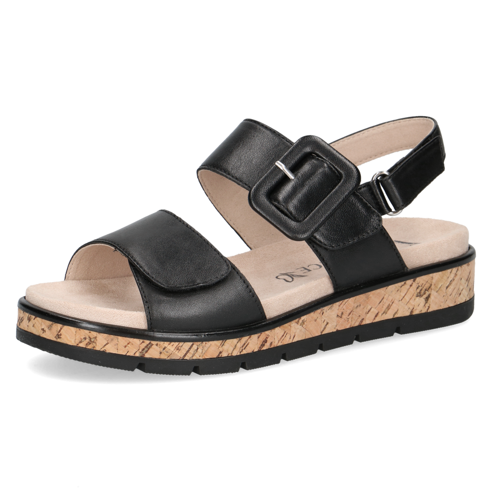 Caprice Womens Sandal 9-28714-44 Black Nappa