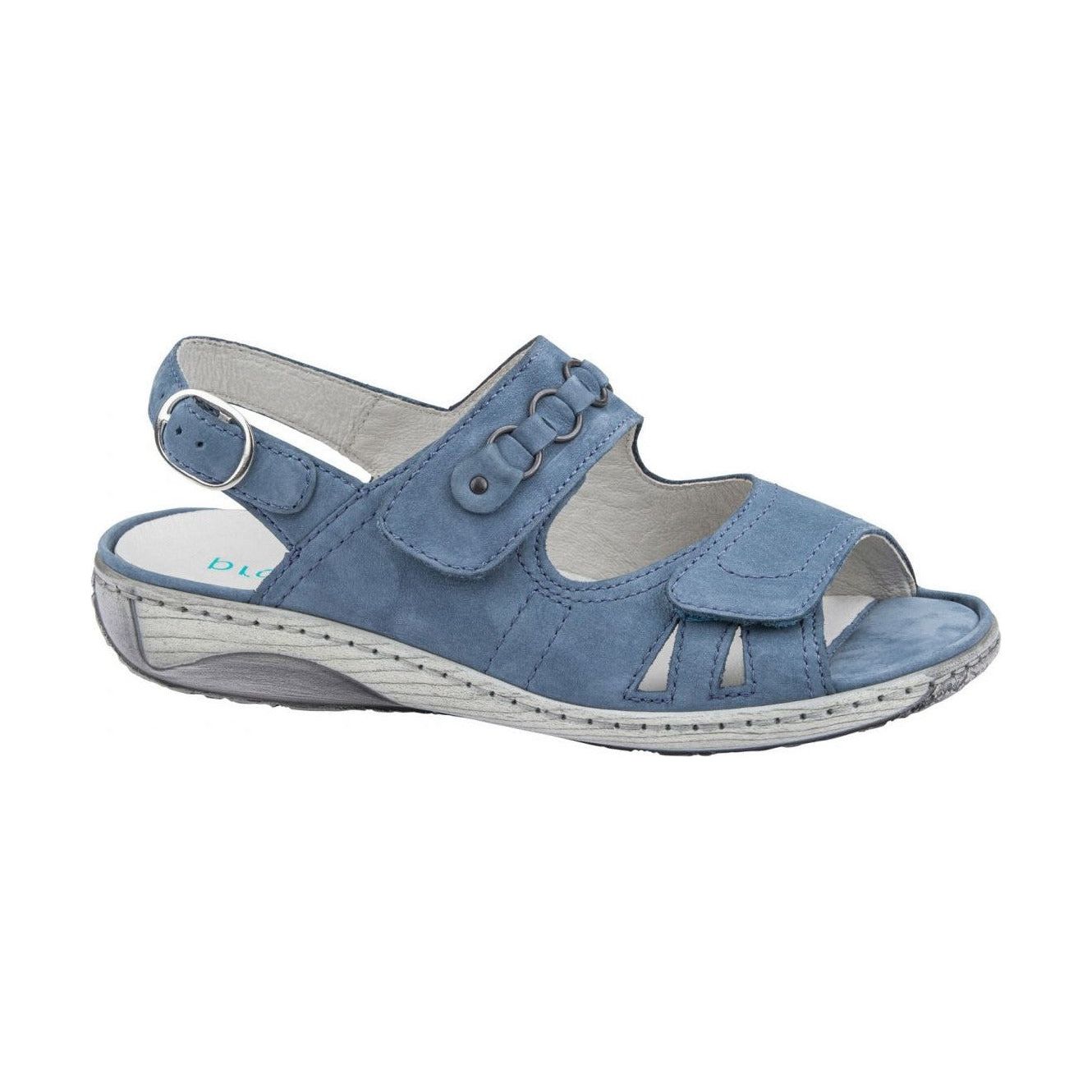 Waldlaufer Womens Sandal 210004 Garda Denim