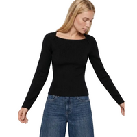 Tiffosi Womens T-Shirt Canty Black